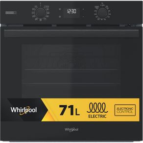 Forno elettrico incasso Whirlpool: colore nero - OMSR58RU1SB 859991660260