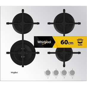 Whirlpool Piano cottura a gas 4 fuochi - GOA 6423/WH