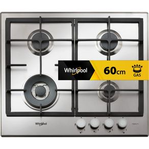 Whirlpool Piano cottura a gas 4 fuochi - GMR 6422/IXL