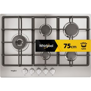Whirlpool Piano cottura a gas 5 fuochi - TGML 761 IX R