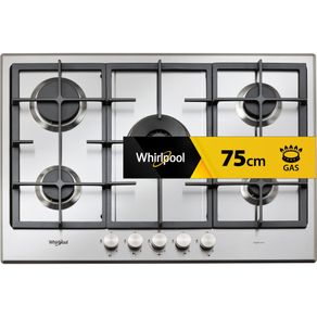 Whirlpool Piano cottura a gas 5 fuochi - GMR 7522/IXL