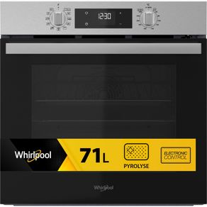 Whirlpool Forno elettrico incasso inox - OMR58RR0X