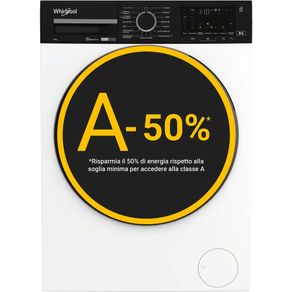 Lavatrice smart connessa con WiFi Whirlpool 9 kg - WPM 911W ADS IT - SenseWash 869991700640