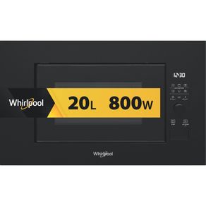 Microonde da incasso Whirlpool: colore nero - WMF200G NB 859991591580