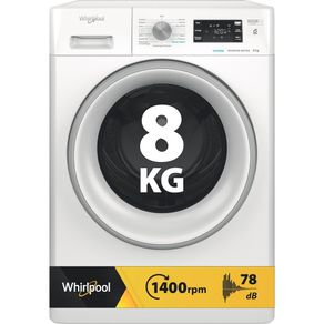 Lavatrice a libera installazione a carica frontale Whirlpool: 8,0 kg - FFB 846 SV IT 859991643280