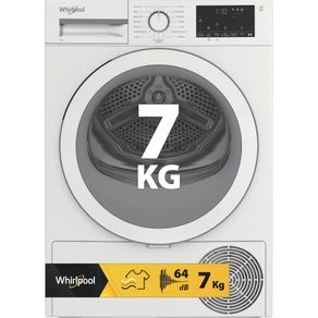 Asciugatrice a pompa di calore Whirlpool: a libera installazione, 7,0 kg - C WSD 74M WWS IT 859991730980